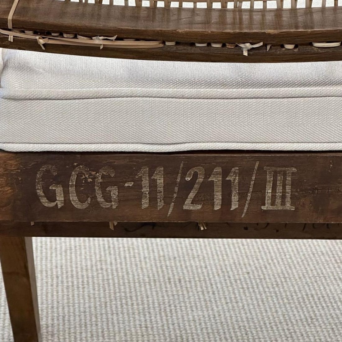 Pierre Jeanneret, French Mid-Century Modern, Arm Chair, Chandigarh c. 1960s - 6