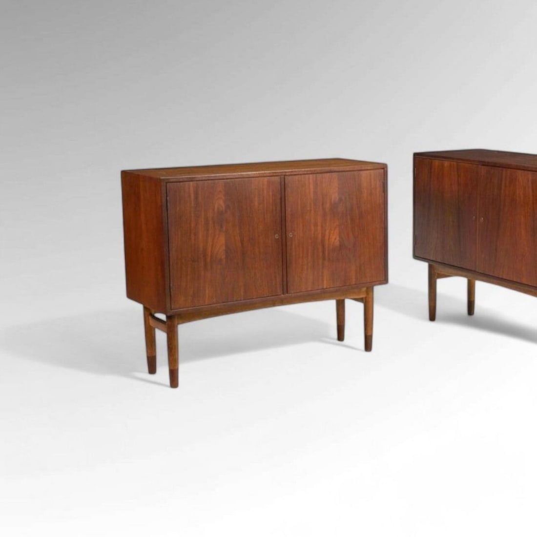 Gjovik Mobelfabriken, Mid-Century Modern, Low Cabinets, Teak, Denmark, 1950s - 4