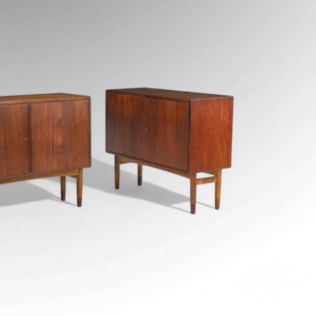 Gjovik Mobelfabriken, Mid-Century Modern, Low Cabinets, Teak, Denmark, 1950s - 5