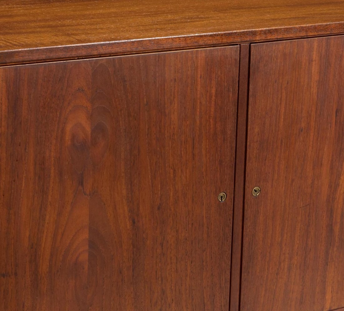 Gjovik Mobelfabriken, Mid-Century Modern, Low Cabinets, Teak, Denmark, 1950s - 9
