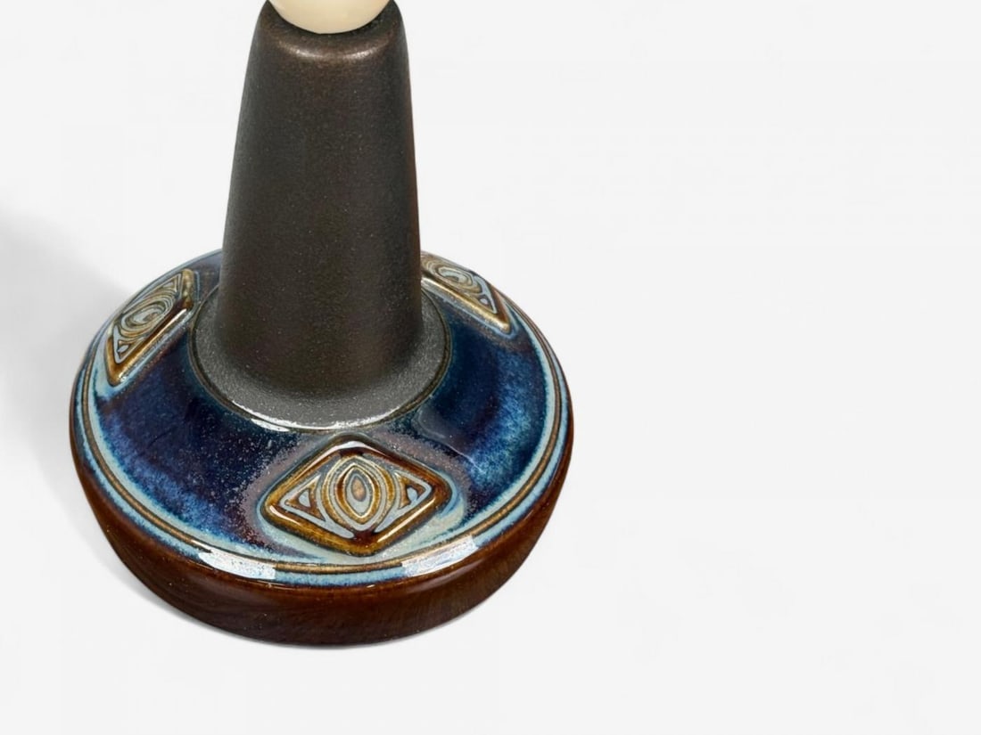 Søholm Stentøj, Glazed Stoneware, Table Lamps, Denmark, 1970s - 10