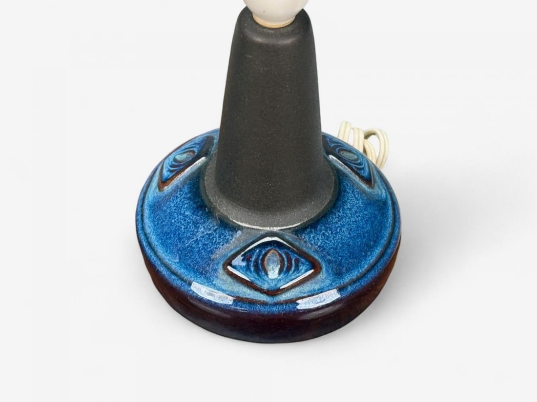 Søholm Stentøj, Glazed Stoneware, Table Lamps, Denmark, 1970s - 6