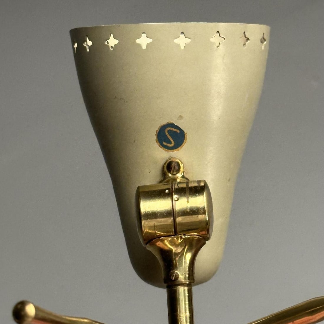 Boris Lacroix, Falkenbergs, Swedish Mid-Century Modern, Table Lamp, Brass, 1960s - 7