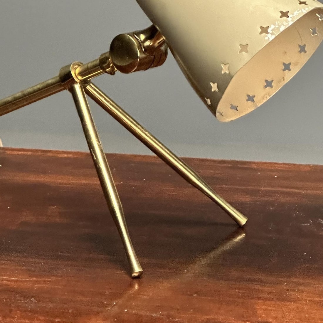 Boris Lacroix, Falkenbergs, Swedish Mid-Century Modern, Table Lamp, Brass, 1960s - 9