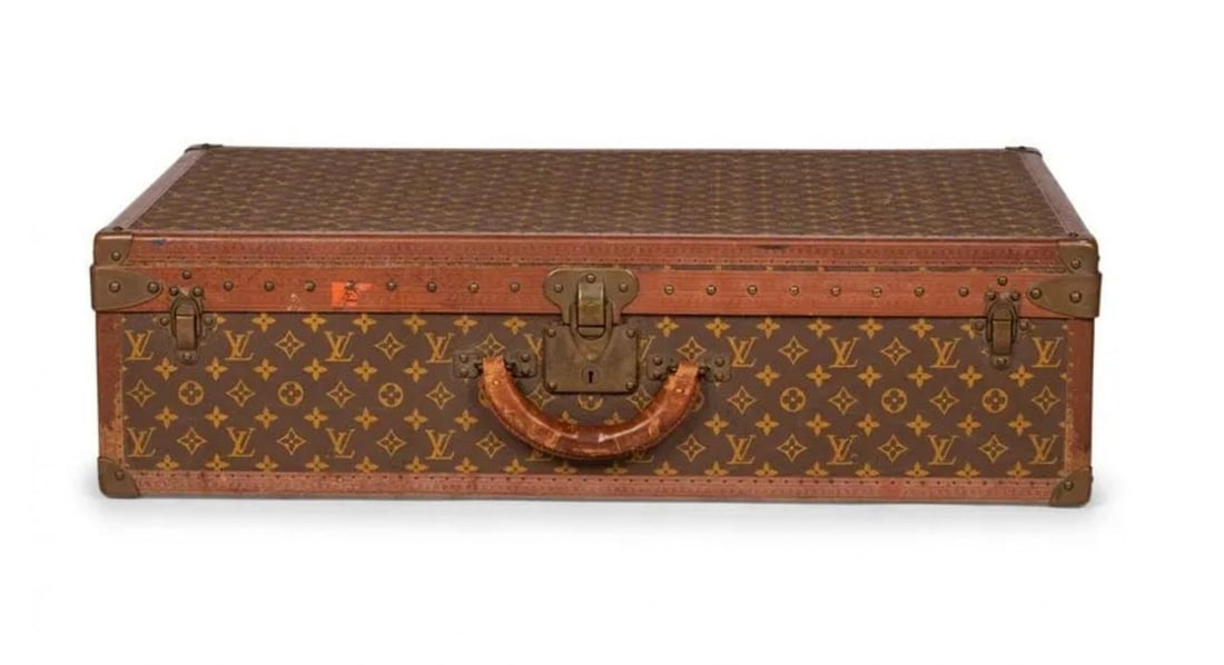 Louis Vuitton Monogram Suitcase / Luggage or Trunk, Alzer 80, Mid 20th Century - 3