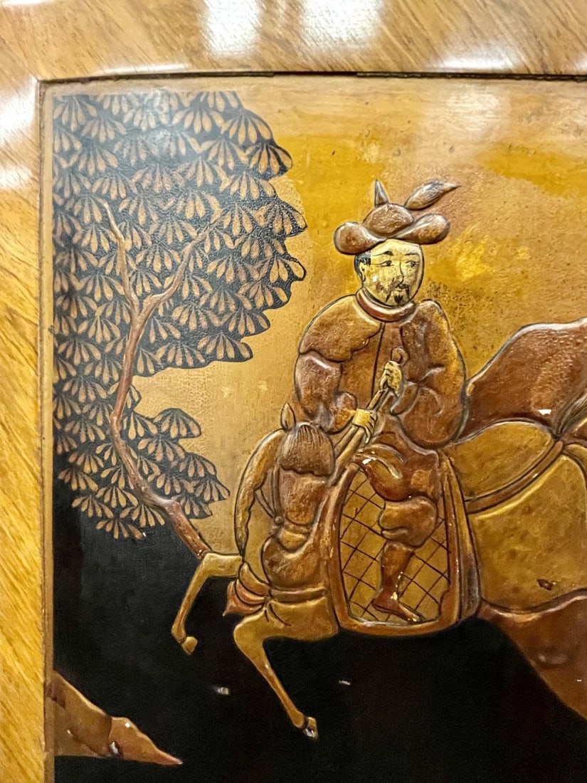 French Louis XV Style Chinoiserie Commode, Chest Manner of Jansen - 8