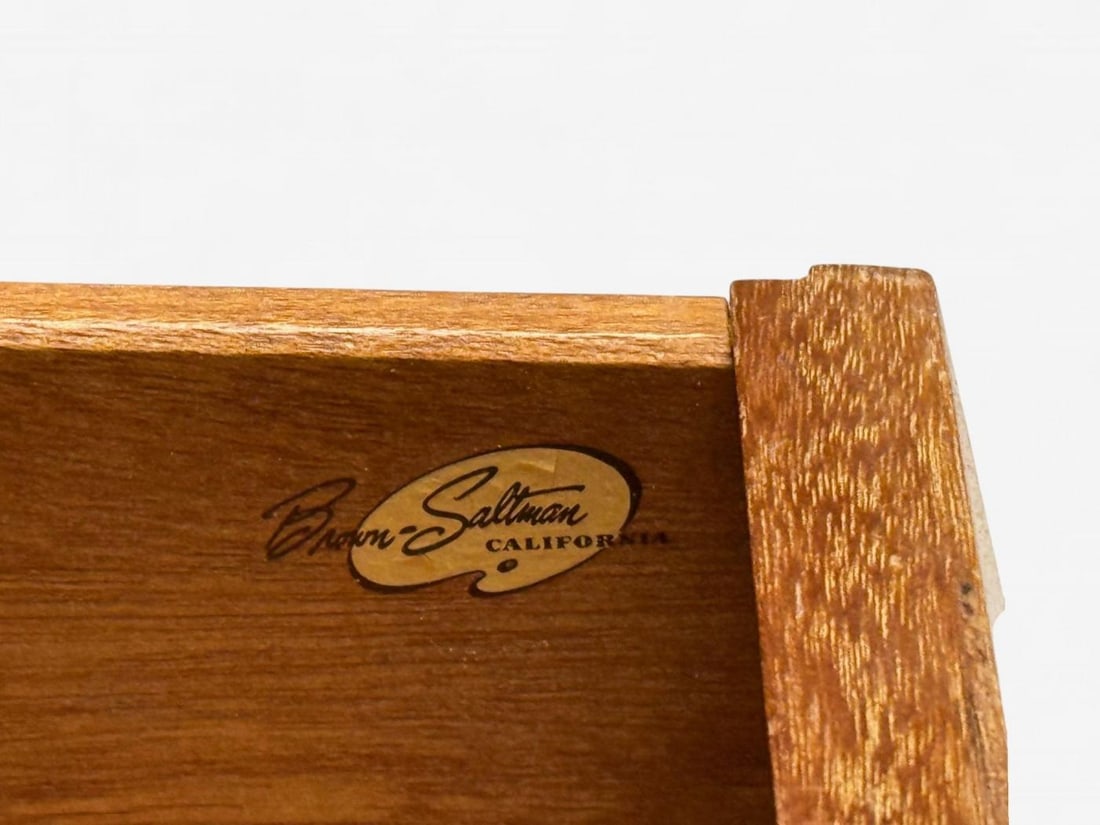 John Keal, Bleached Mahogany, Open Nightstands, USA, 1960s - 8