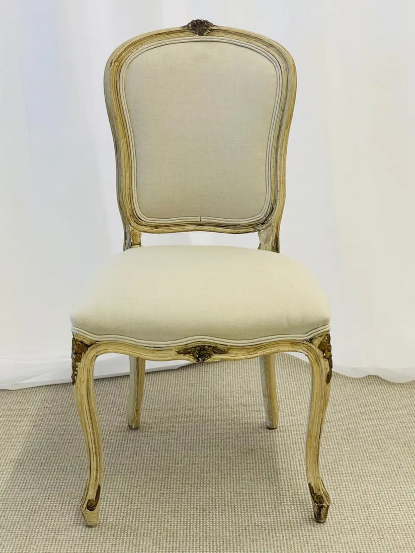 Set of 14 Maison Jansen Swedish Style Dining Chairs - 5