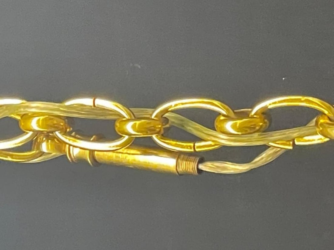 Louis XVI Dore Bronze Chandelier - 8