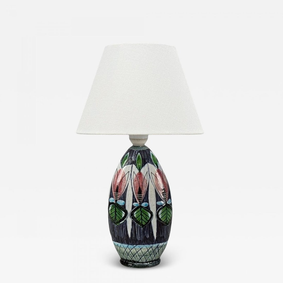 Tilgmans Keramik, Swedish Modern, Ceramic, Table Lamp, Sweden, 1960s (1 of 11)