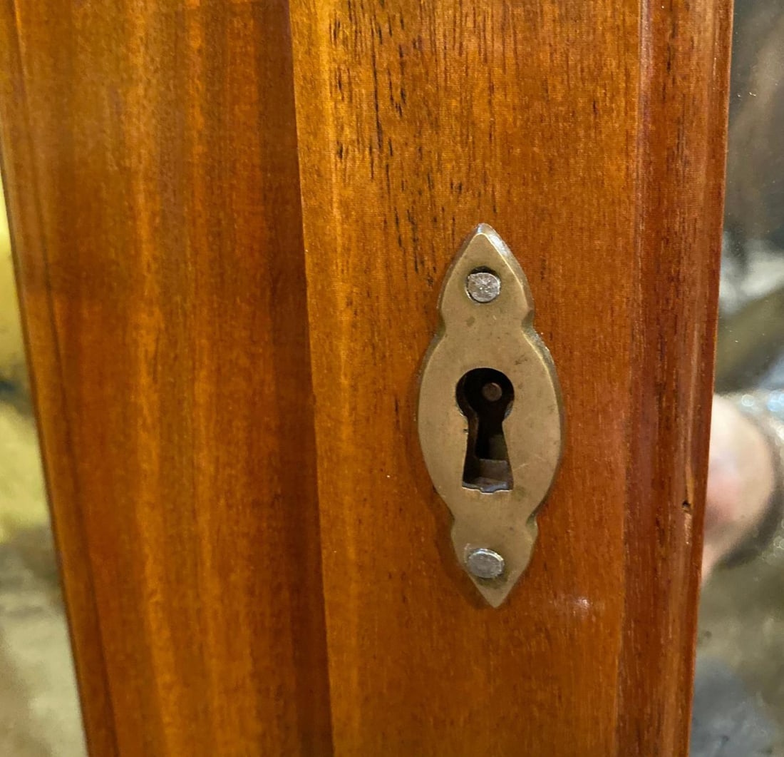 Maison Jansen Style Serving Console Credenza Custom Quality Curved Sided Server - 9