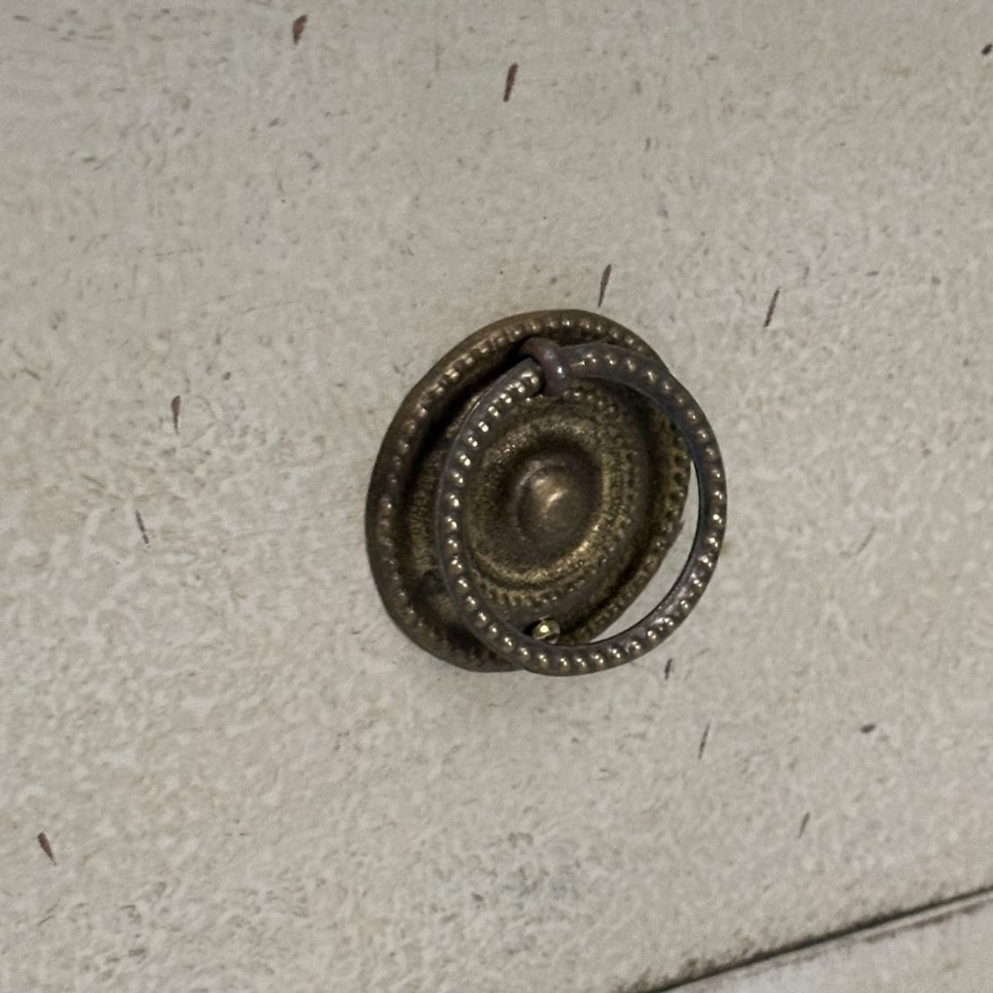 Gustavian, Swedish Commodes, Beige Paint Distressed, Brass, Sweden, 19th C. - 10