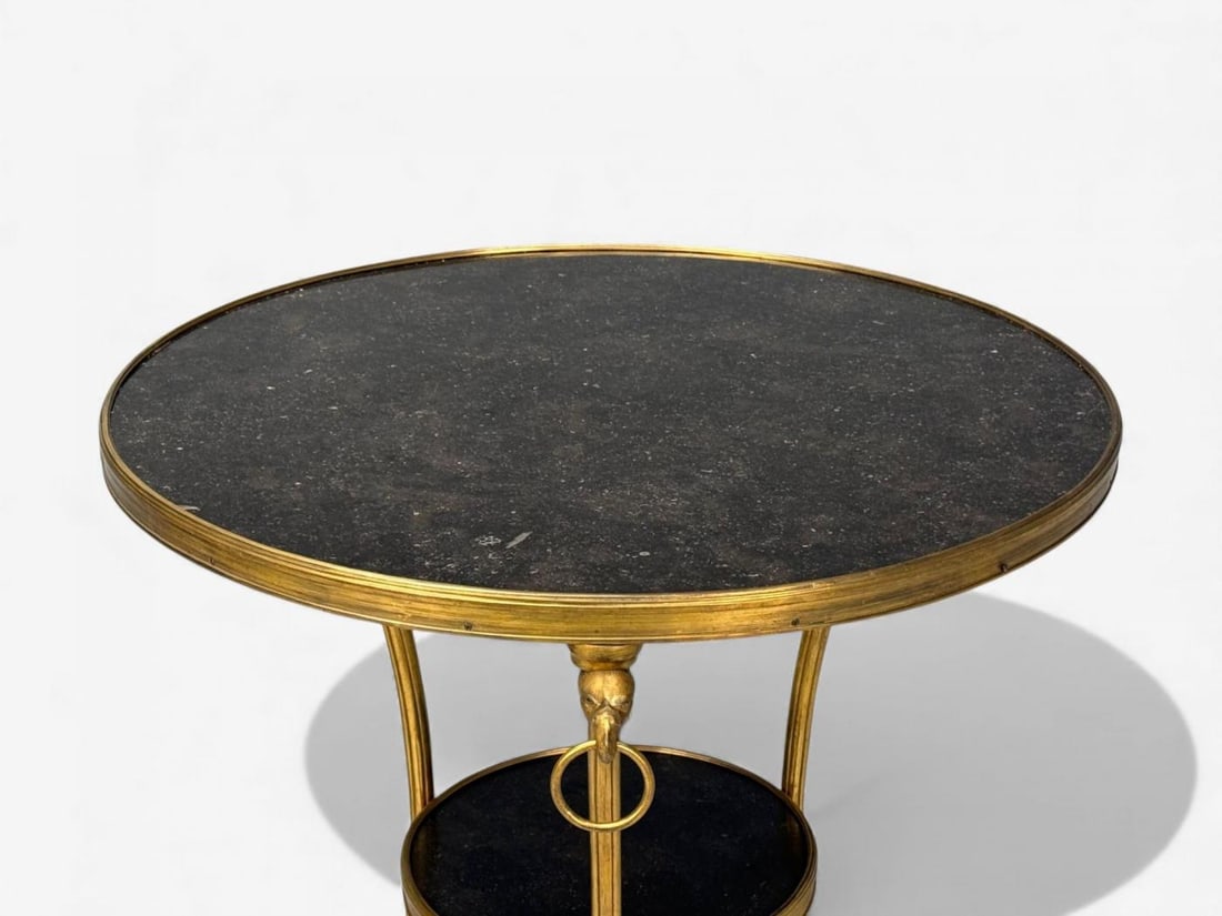 Louis XVI Style, Bronze, Marble, Ormolu Mounted Gueridons, France, 19th c. - 12