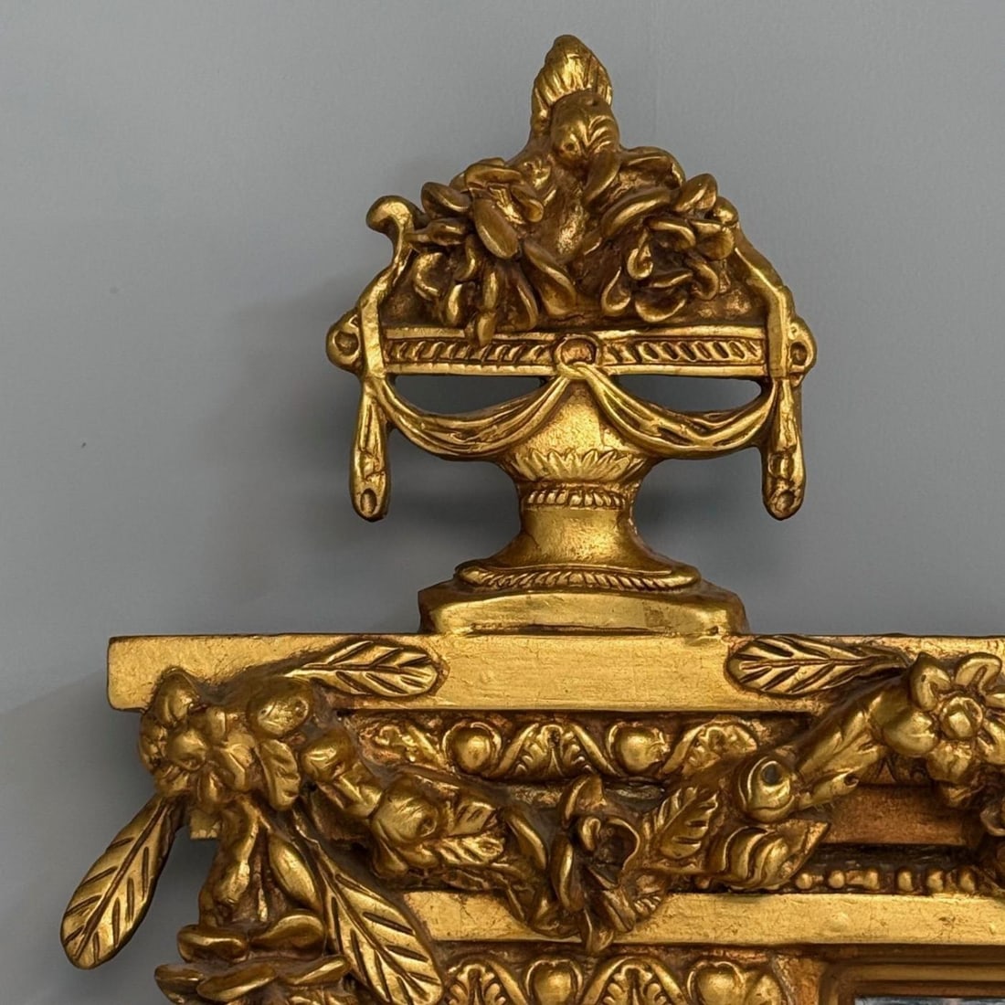 Louis XVI Style, Large Wall or Floor Mirrors, Giltwood, Gesso, Europe, 19th C. - 11