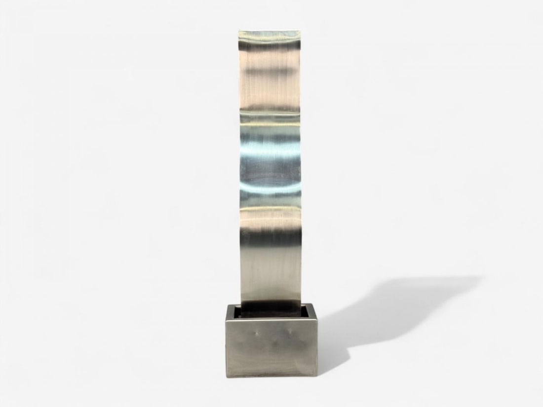 Archie Held, Contemporary, Stainless Steel, Monumental Water Sculpture, USA 2000 - 4