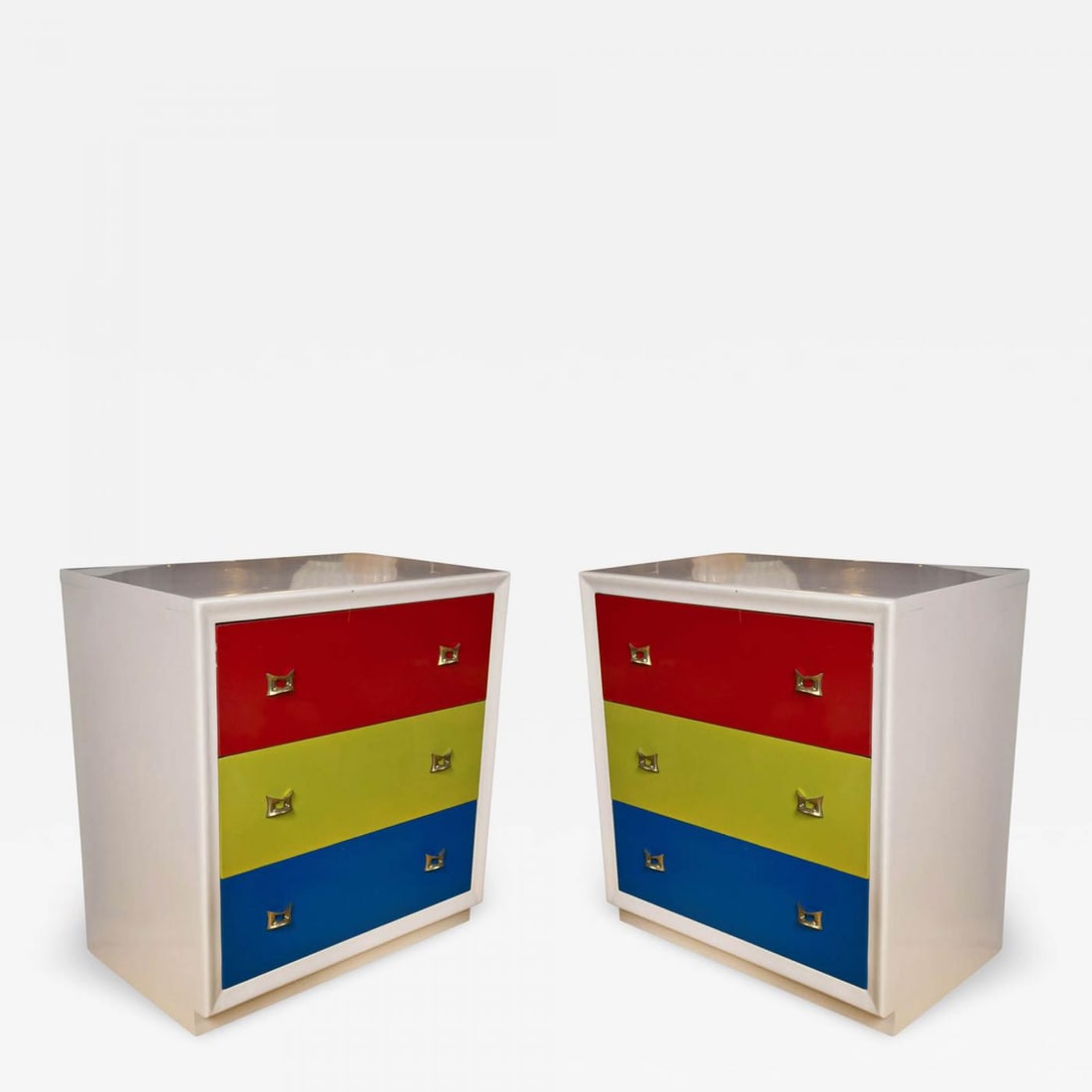 Pair of Mid-Century Modern Style Chests of Drawers / Commodes / Night Stands (1 of 9)