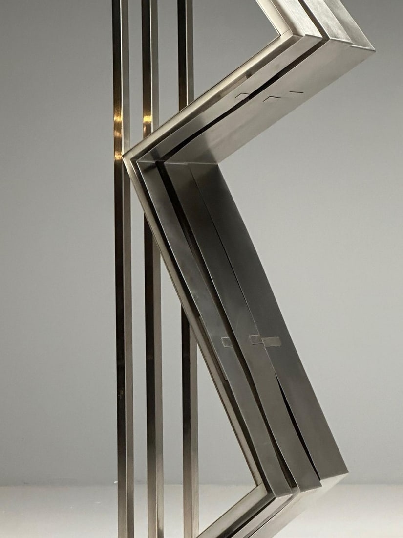 Salvatore Messina, Italian Mid-Century Modern, Abstract Sculpture, Steel, 1970s - 9