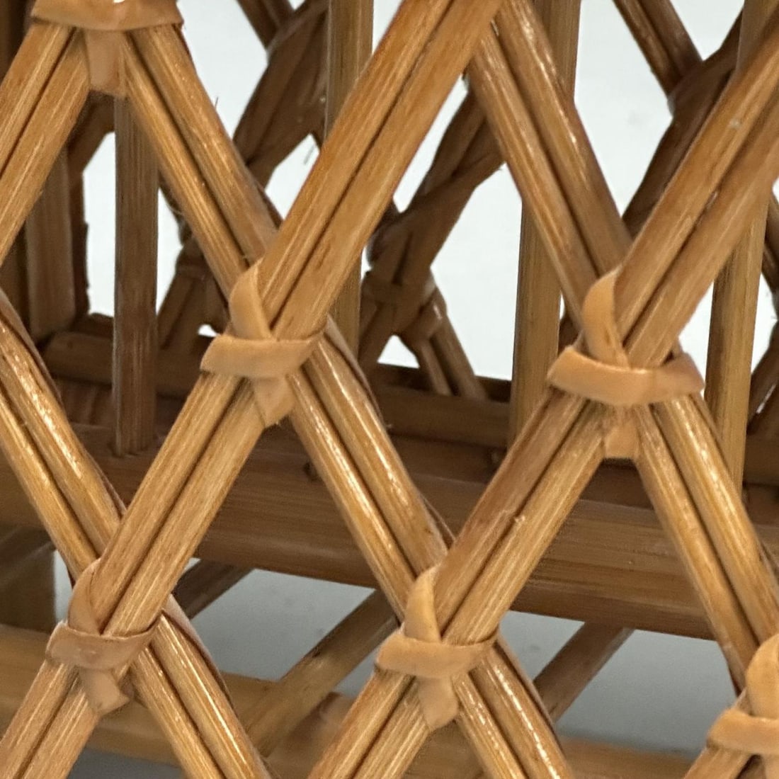 Swedish Mid-Century Modern, Magazine Rack, Bamboo, Rattan, Sweden, 1960s - 9