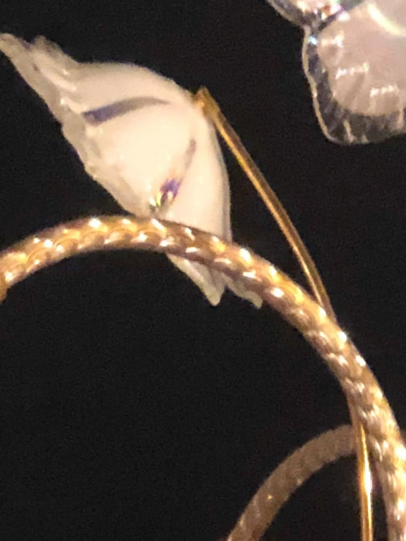 Italian Murano Glass Tulip Form Chandelier - 9