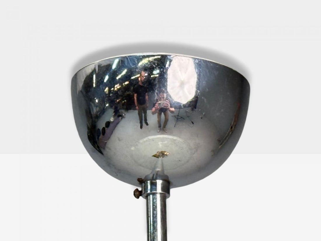 Swedish Modern, Raw Glass, Metal, Pendant Light, Sweden, 1940s - 11