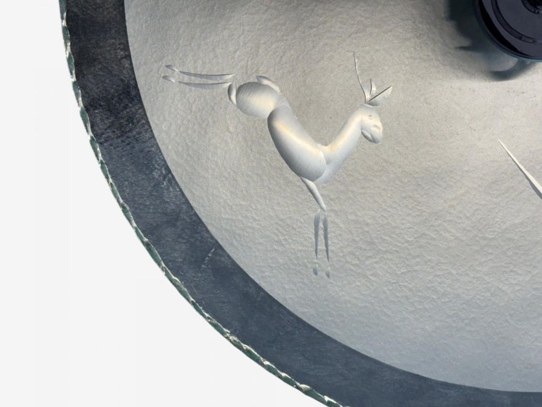 Swedish Modern, Raw Glass, Metal, Pendant Light, Sweden, 1940s - 9