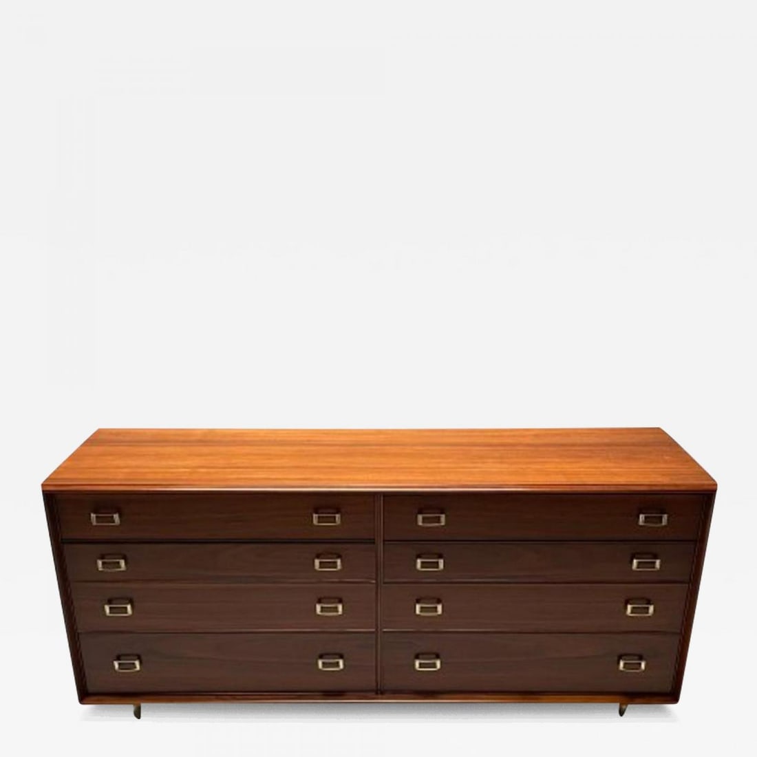 Paul Frankl, John Stuart, Mid-Century Modern, Dresser, Walnut, Brass, USA, 1950s - 2