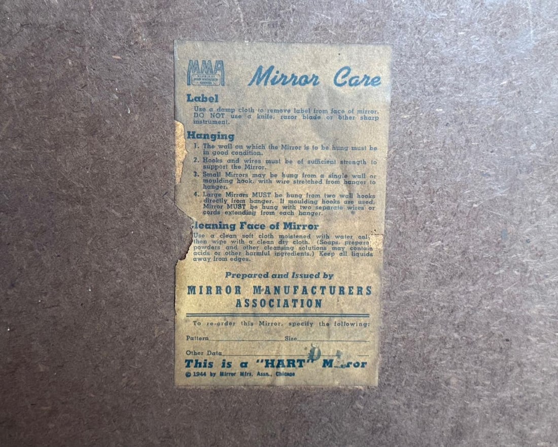 Paul Frankl, John Stuart, Mid-Century Modern, Large Station Wagon Mirror, 1950s - 8