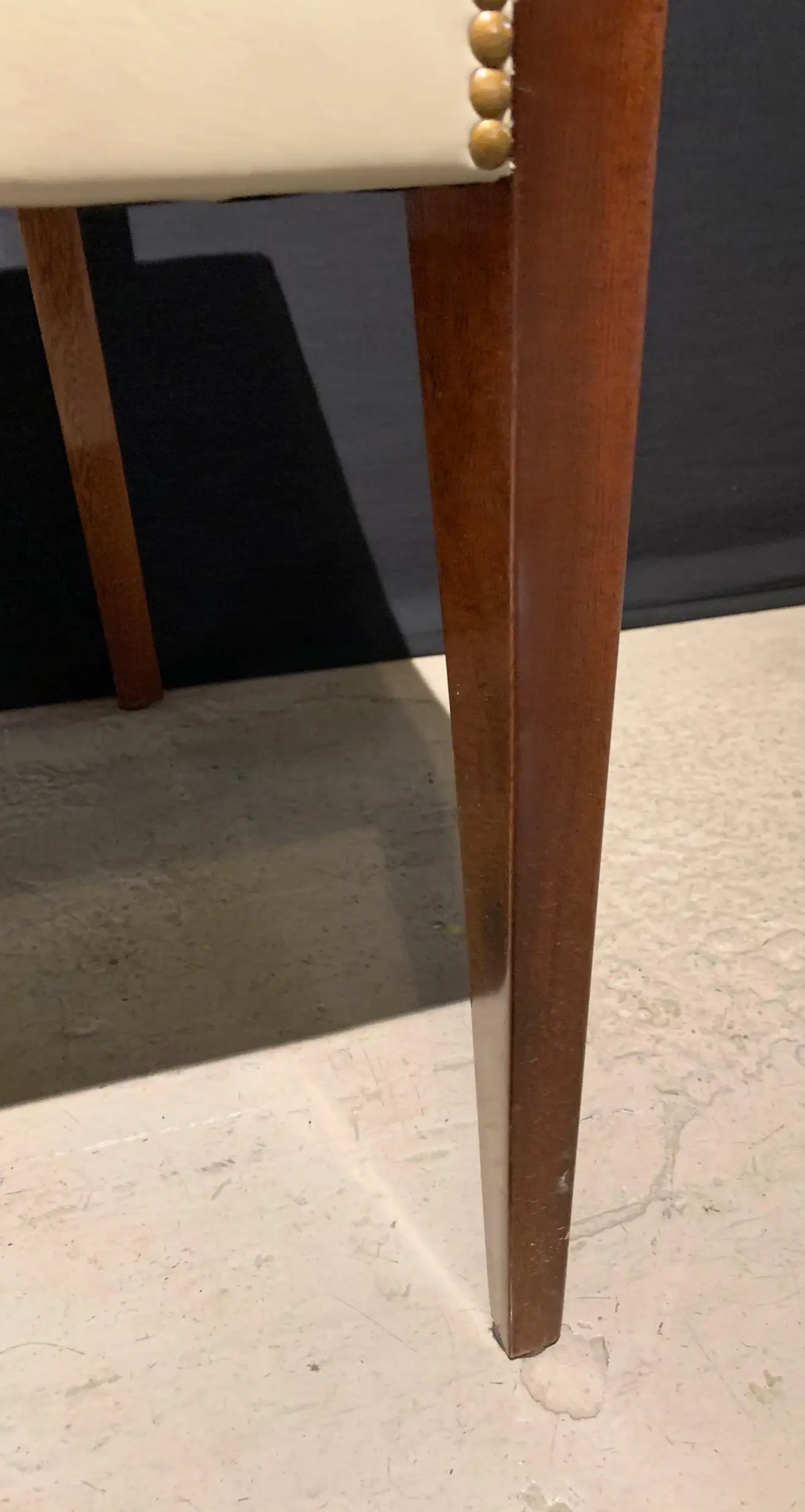 Set of Five Midcentury Art Deco Style Shield Back Dining, Office or Side Chairs - 6