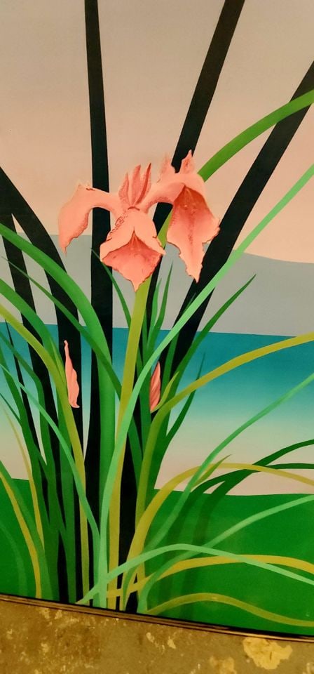 David Yontz vibrant mid-century impressionist landscape painting. Signed. Perfect for modern or - 3