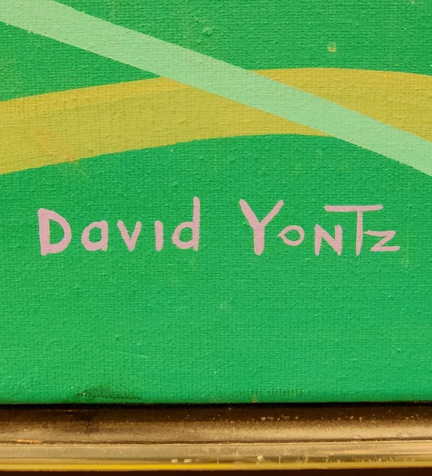 David Yontz vibrant mid-century impressionist landscape painting. Signed. Perfect for modern or - 5