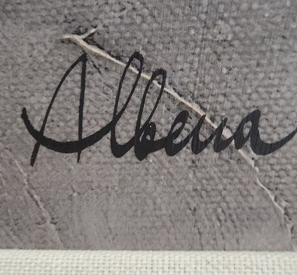 Albena Hiristova, Ltd. Edition 33x45 abstract expressionist oil painting imaged on board. - 6