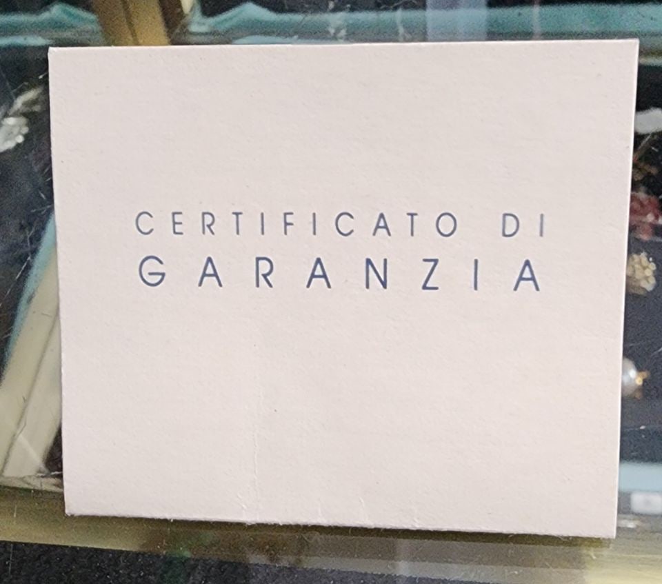 Large vintage Italian art glass charger platter by Garanzia. 19" Diameter - 5