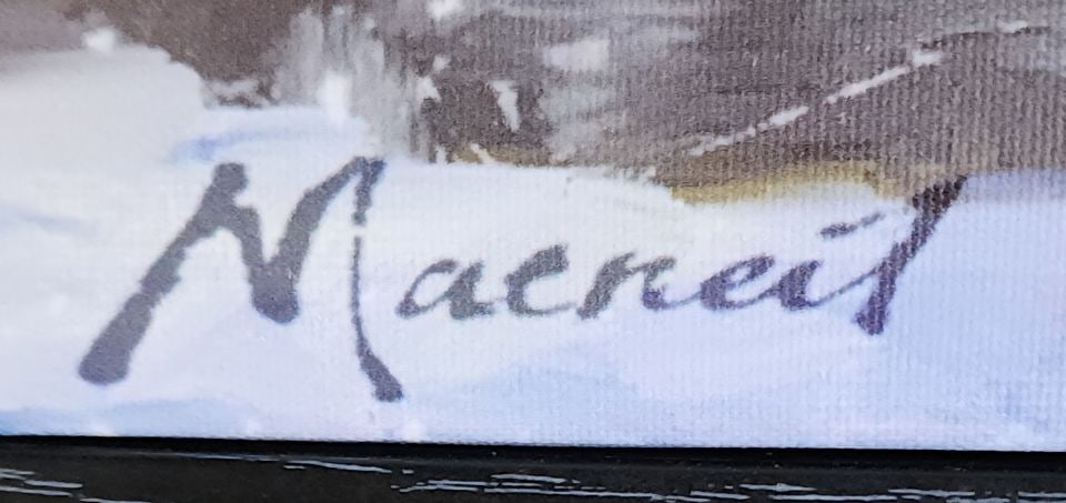 Vibrant impasto-style giclee painting titled "New York Theatre" by The Macneil Studio. - 4