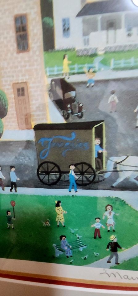 Steven Klein, a vintage Ltd Edition signed print 398/450 titled Main Street framed under glass. - 4