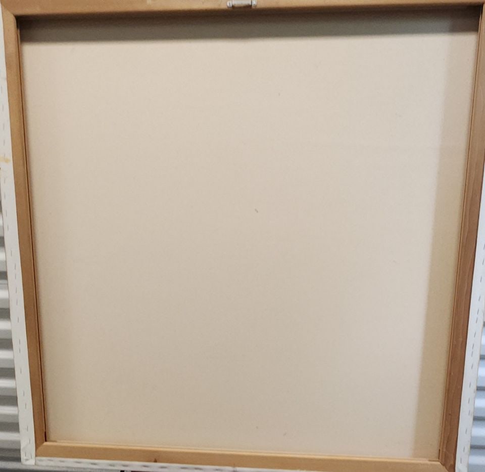 Large powerful mid-century impasto original abstract oil painting. Circa 70s. - 3