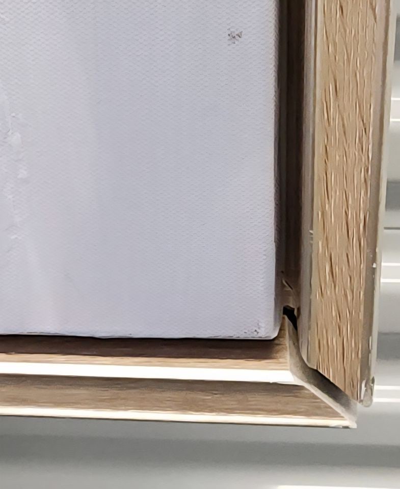 Striking vibrant modernist abstract oil painting w/ palette knife style impasto texture. - 6