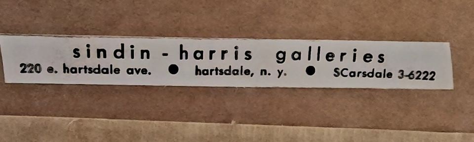 Maurice Le Cunff, signed Mid-Century impressionist oil painting w/ rich texture & cubist influences. - 6