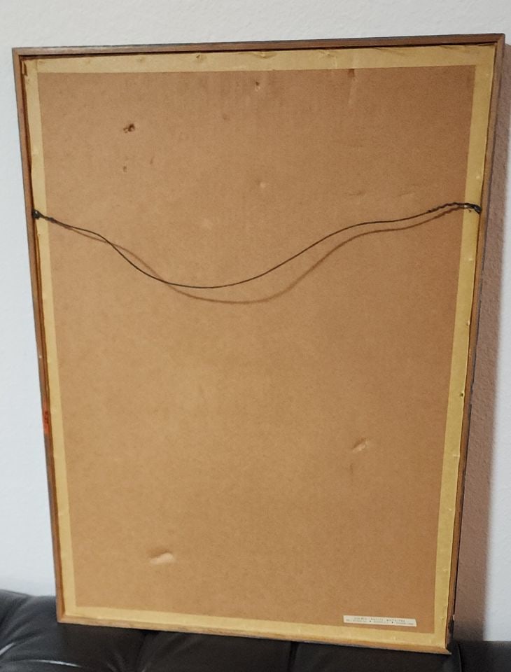 Maurice Le Cunff, signed Mid-Century impressionist oil painting w/ rich texture & cubist influences. - 7