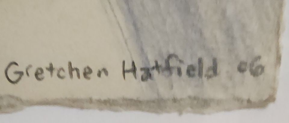 Gretchen Hatfield, Pastel Painting "Shopska Salate" Circa '06. Original Price as shown, $450. - 3