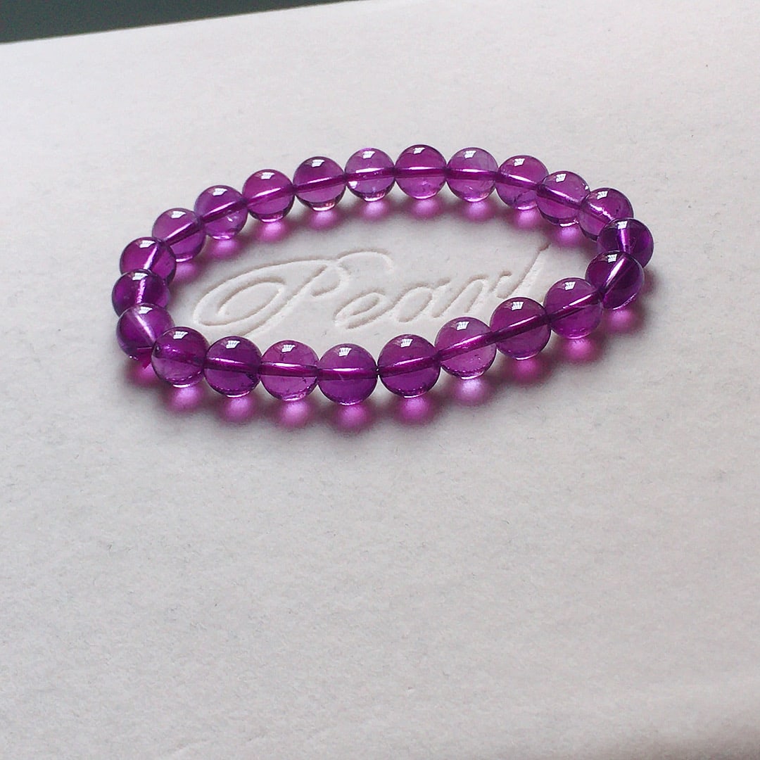Natural Amethyst Bracelet - 3