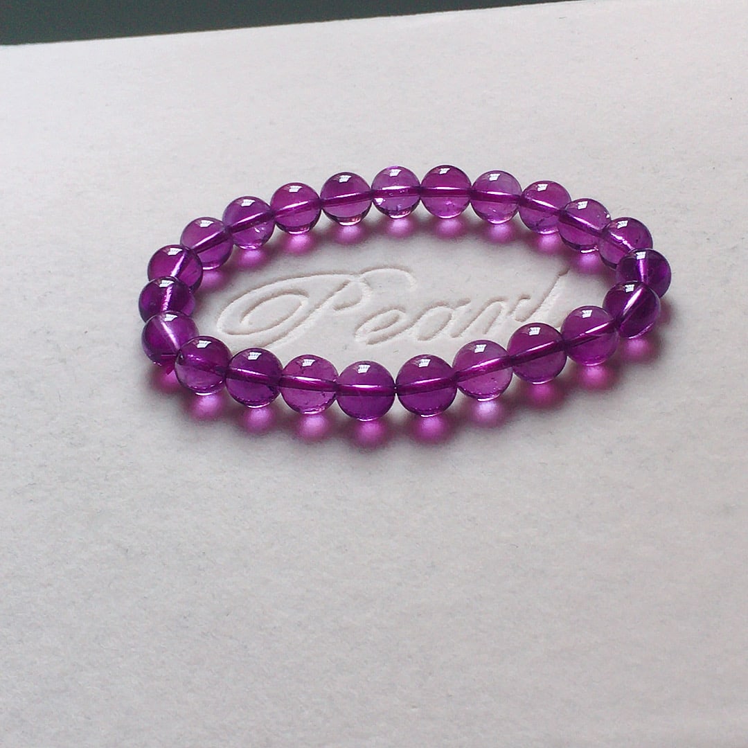 Natural Amethyst Bracelet - 4