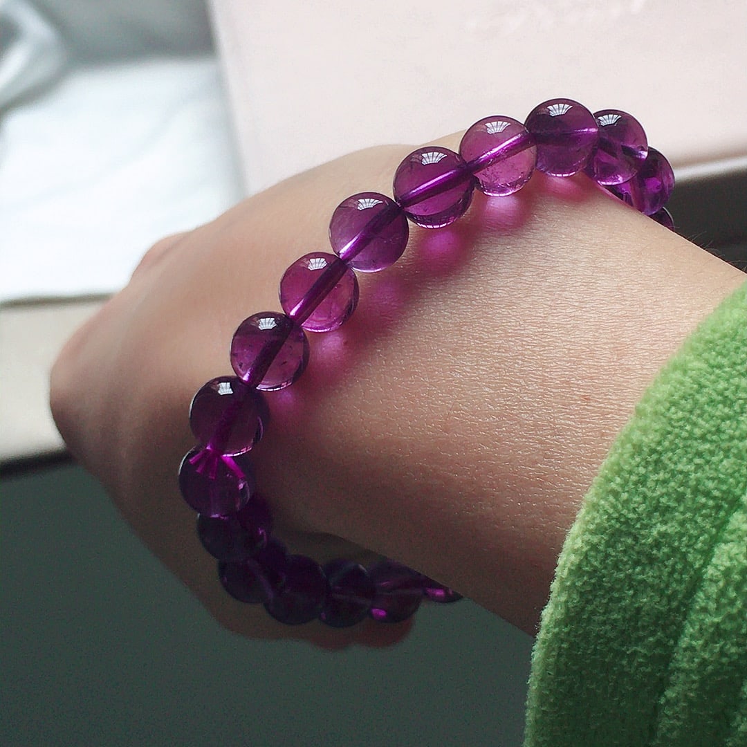 Natural Amethyst Bracelet - 5