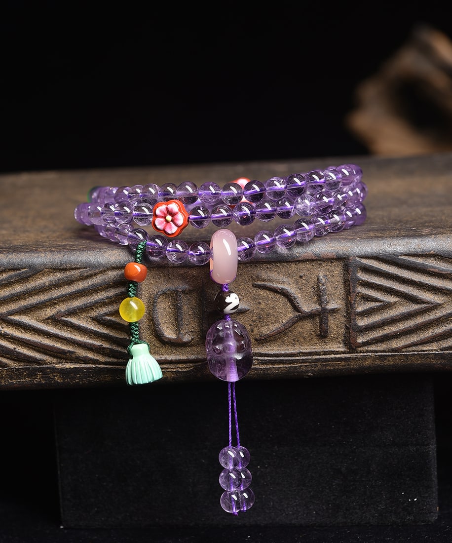 Amethyst Bracelet Necklace - 3