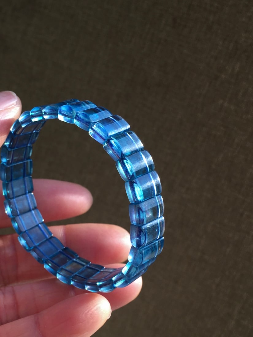 Aquamarine Strand Bracelet - 3