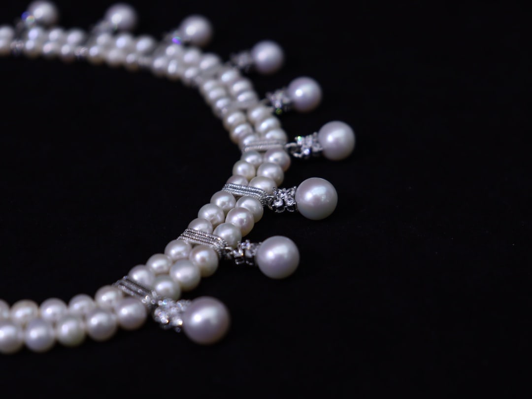 A natural pearl necklace - 7