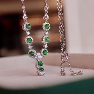 Natural Jade Necklace - 3