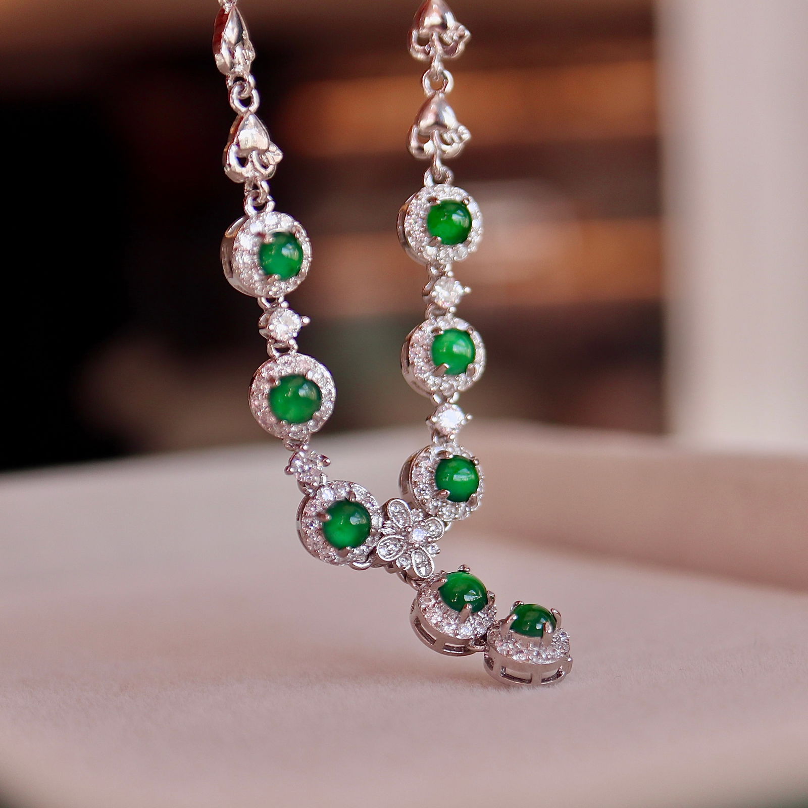 Natural Jade Necklace - 6