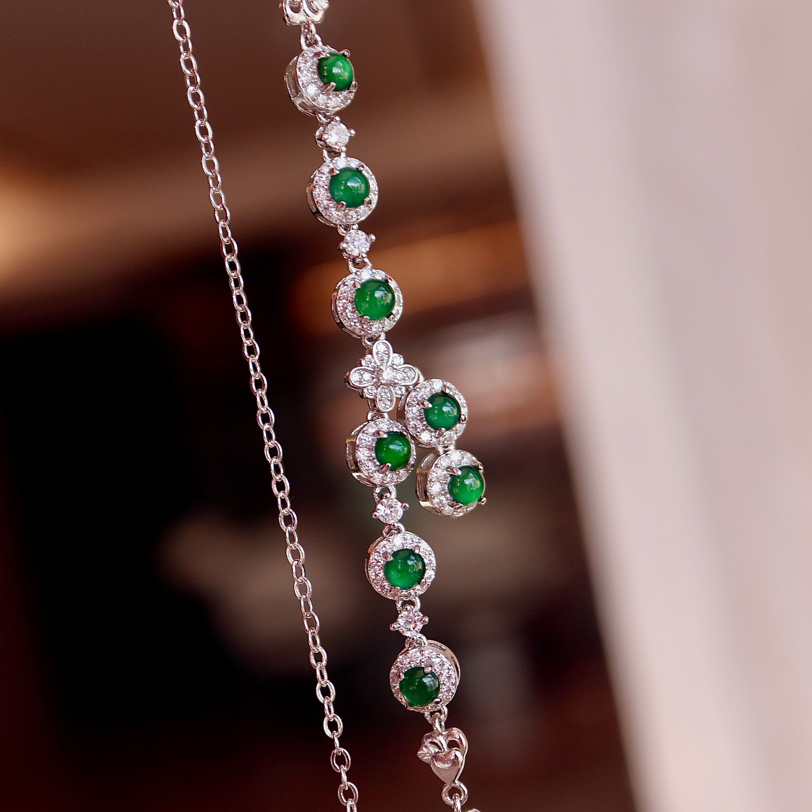 Natural Jade Necklace - 8