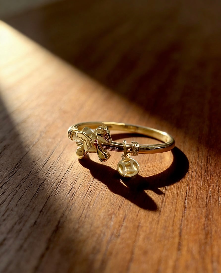 18k Diamond Pony Ring - 3