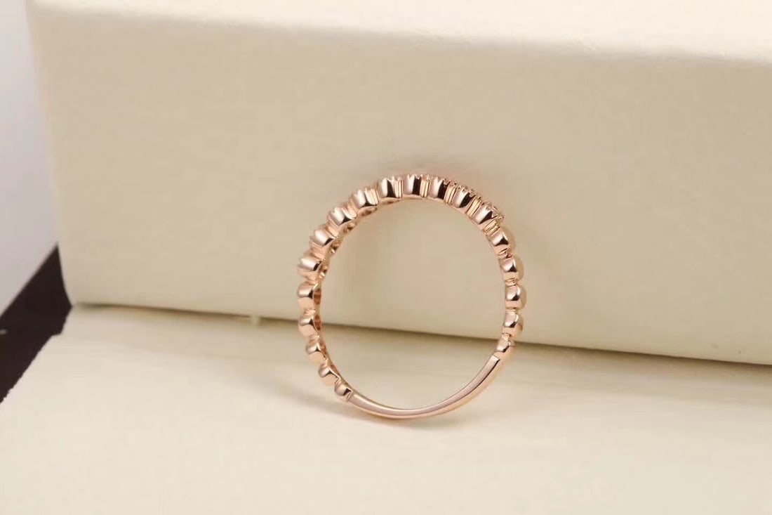 18K Gold Diamond Pave Ring - 4